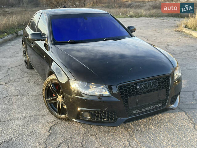 Черный Ауди А4, объемом двигателя 1.98 л и пробегом 187 тыс. км за 9600 $, фото 10 на Automoto.ua