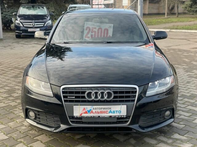 Черный Ауди А4, объемом двигателя 2 л и пробегом 237 тыс. км за 9500 $, фото 1 на Automoto.ua