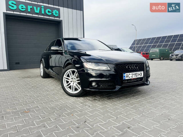 Черный Ауди А4, объемом двигателя 1.98 л и пробегом 285 тыс. км за 8988 $, фото 1 на Automoto.ua