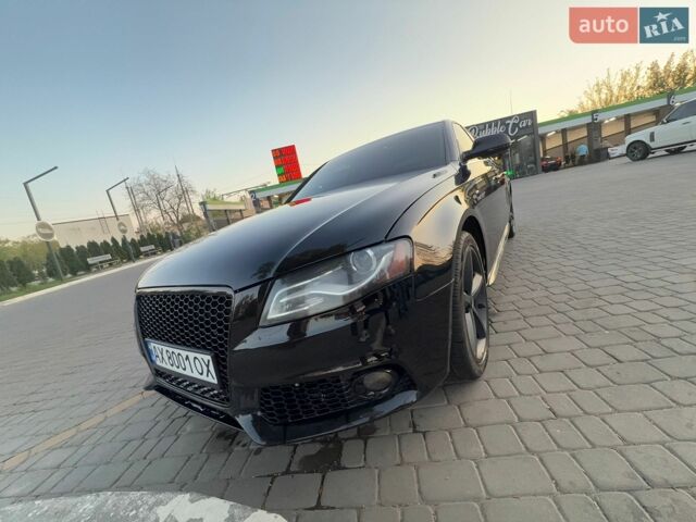 Черный Ауди А4, объемом двигателя 1.98 л и пробегом 230 тыс. км за 10600 $, фото 1 на Automoto.ua