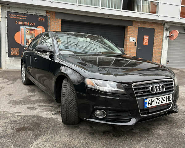 Чорний Ауді А4, об'ємом двигуна 1.98 л та пробігом 264 тис. км за 9600 $, фото 1 на Automoto.ua