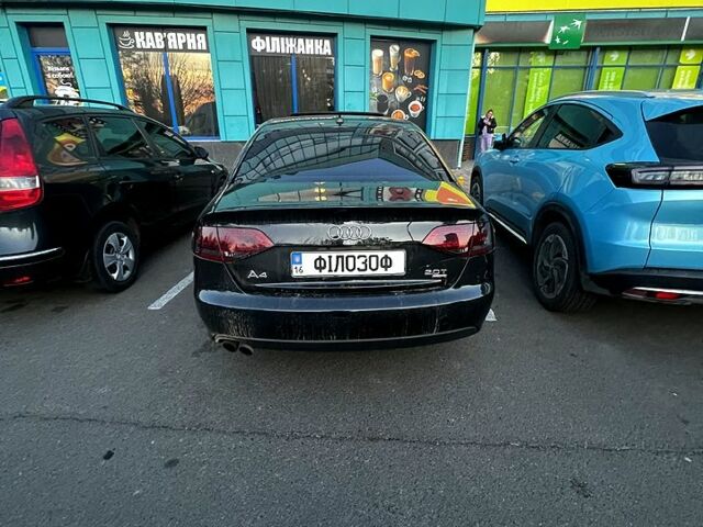 Чорний Ауді А4, об'ємом двигуна 2 л та пробігом 221 тис. км за 9500 $, фото 6 на Automoto.ua