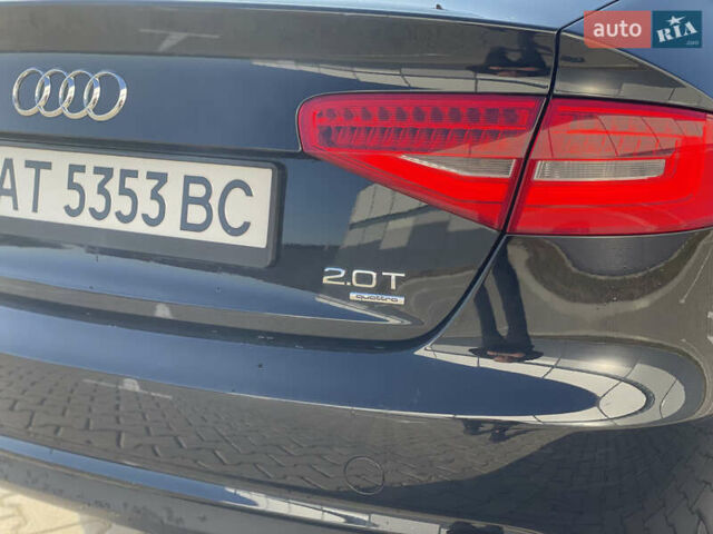 Ауді А4 2012 у Івано-Франківську на Automoto.ua Чорний Ауді А4, об'ємом двигуна 1.98 л та пробігом 207 тис. км за 11750 $, фото 8 на Automoto.ua