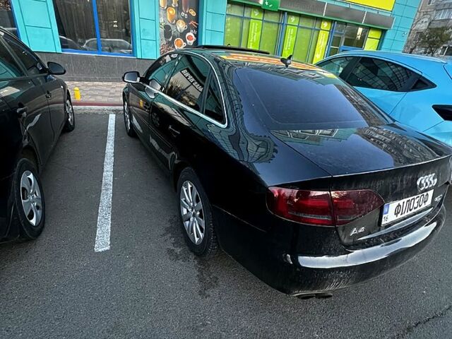 Чорний Ауді А4, об'ємом двигуна 2 л та пробігом 221 тис. км за 9500 $, фото 4 на Automoto.ua