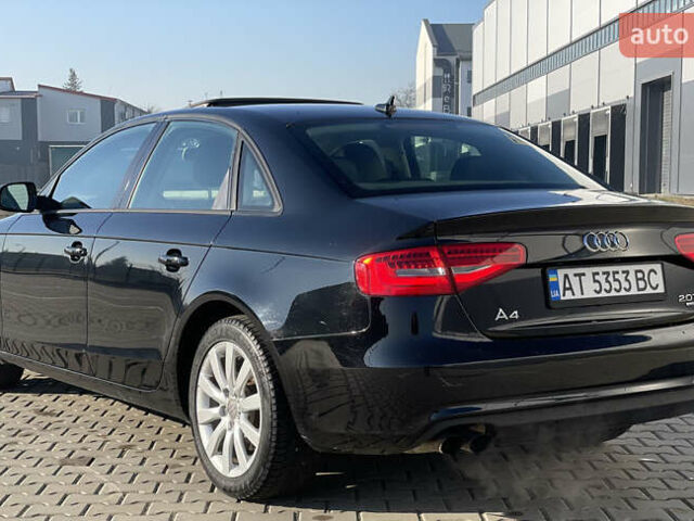 Ауді А4 2012 у Івано-Франківську на Automoto.ua Чорний Ауді А4, об'ємом двигуна 1.98 л та пробігом 207 тис. км за 11750 $, фото 7 на Automoto.ua