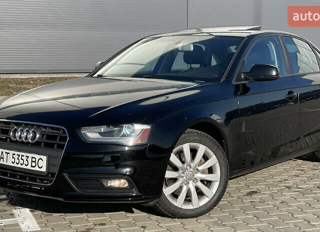 Ауді А4 2012 у Івано-Франківську на Automoto.ua Чорний Ауді А4, об'ємом двигуна 1.98 л та пробігом 207 тис. км за 11750 $, фото 1 на Automoto.ua