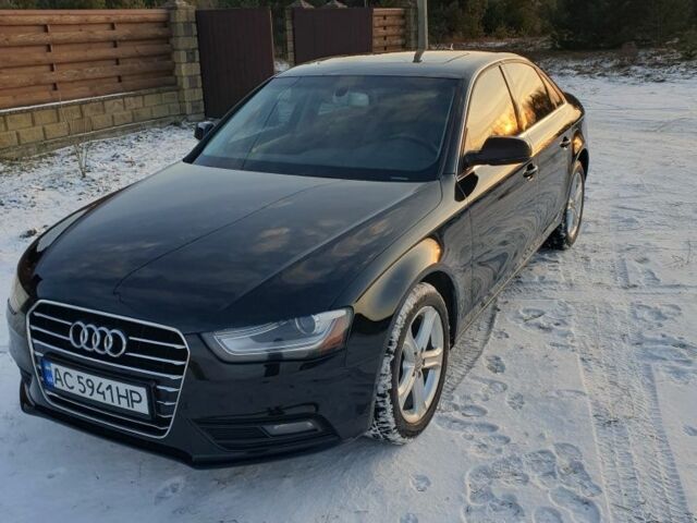 Черный Ауди А4, объемом двигателя 2 л и пробегом 190 тыс. км за 11000 $, фото 1 на Automoto.ua