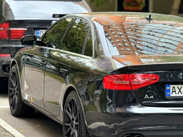 Черный Ауди А4, объемом двигателя 2 л и пробегом 150 тыс. км за 13500 $, фото 3 на Automoto.ua