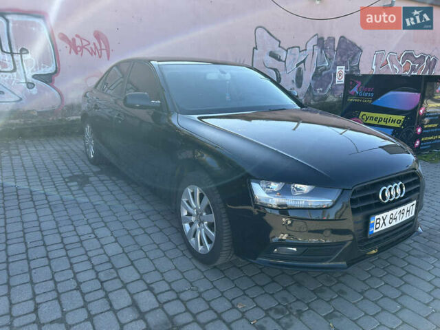 Ауди А4 2013 в Хмельницком на Automoto.ua Черный Ауди А4, объемом двигателя 1.98 л и пробегом 176 тыс. км за 14000 $, фото 2 на Automoto.ua