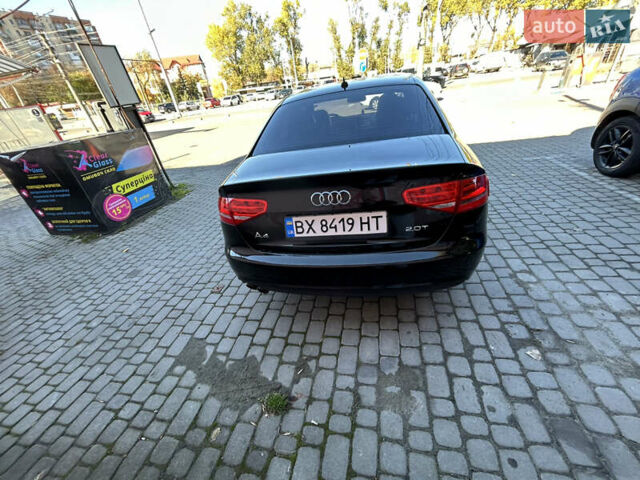 Ауди А4 2013 в Хмельницком на Automoto.ua Черный Ауди А4, объемом двигателя 1.98 л и пробегом 176 тыс. км за 14000 $, фото 4 на Automoto.ua