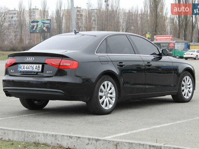 Ауди А4 2013 в Киеве на Automoto.ua Черный Ауди А4, объемом двигателя 1.98 л и пробегом 145 тыс. км за 11100 $, фото 4 на Automoto.ua
