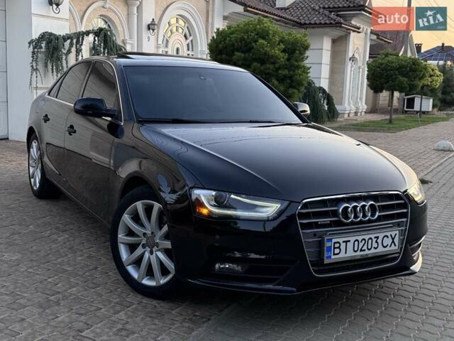Ауди А4 2013 в Одессе на Automoto.ua Черный Ауди А4, объемом двигателя 1.98 л и пробегом 200 тыс. км за 11700 $, фото 1 на Automoto.ua