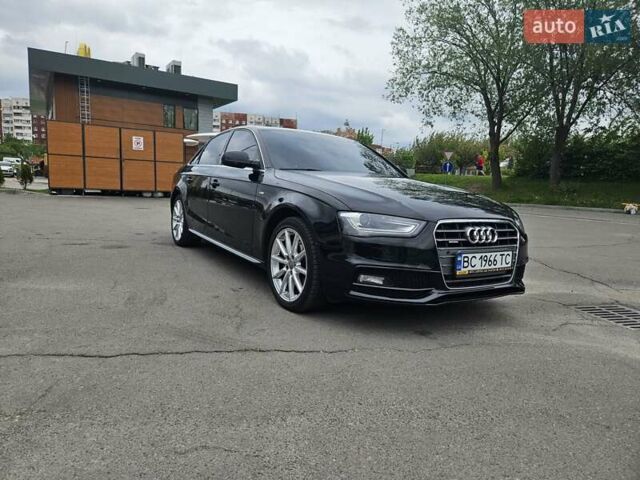 Ауді А4 2014 у Львові на Automoto.ua Чорний Ауді А4, об'ємом двигуна 1.98 л та пробігом 242 тис. км за 12500 $, фото 3 на Automoto.ua