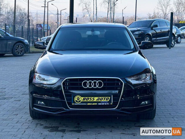 Черный Ауди А4, объемом двигателя 2 л и пробегом 125 тыс. км за 13999 $, фото 1 на Automoto.ua