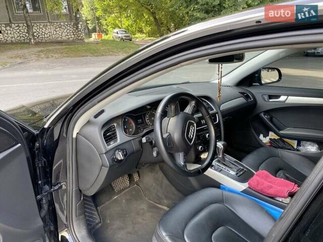 Черный Ауди А4, объемом двигателя 2 л и пробегом 165 тыс. км за 14000 $, фото 3 на Automoto.ua