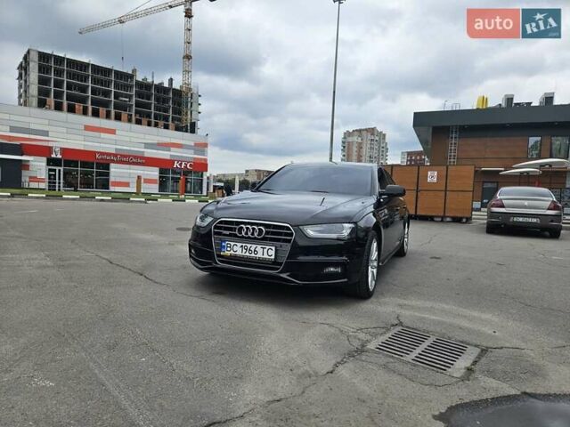 Ауді А4 2014 у Львові на Automoto.ua Чорний Ауді А4, об'ємом двигуна 1.98 л та пробігом 242 тис. км за 12500 $, фото 1 на Automoto.ua