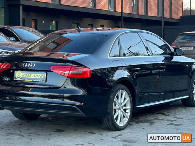 Черный Ауди А4, объемом двигателя 2 л и пробегом 125 тыс. км за 13999 $, фото 5 на Automoto.ua