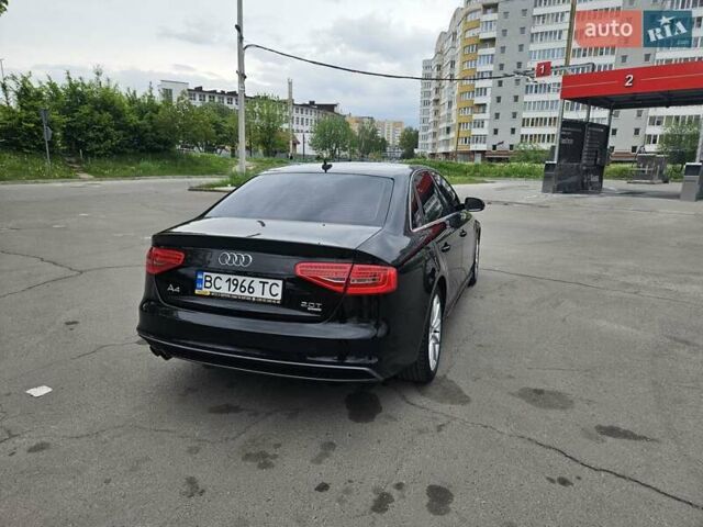Ауді А4 2014 у Львові на Automoto.ua Чорний Ауді А4, об'ємом двигуна 1.98 л та пробігом 242 тис. км за 12500 $, фото 37 на Automoto.ua