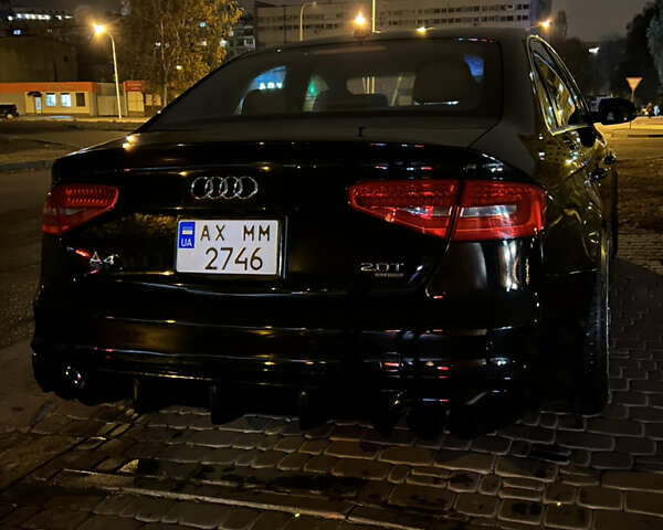 Ауди А4 2014 в Харькове на Automoto.ua Черный Ауди А4, объемом двигателя 1.98 л и пробегом 112 тыс. км за 15800 $, фото 2 на Automoto.ua