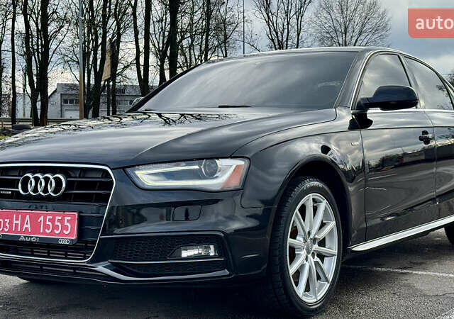 Чорний Ауді А4, об'ємом двигуна 2 л та пробігом 201 тис. км за 13500 $, фото 1 на Automoto.ua
