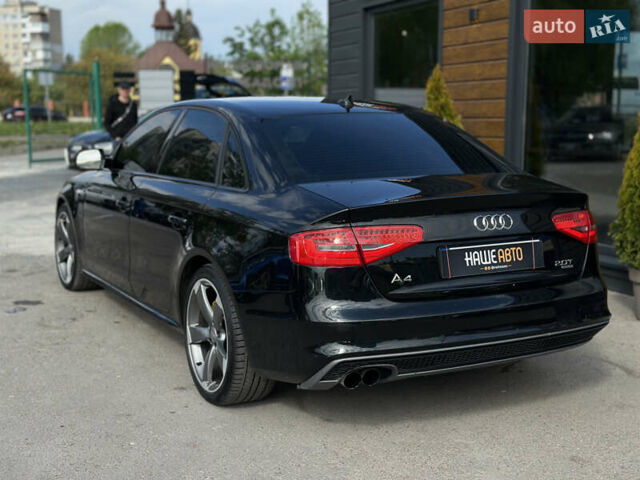 Ауді А4 2014 у Львові на Automoto.ua Чорний Ауді А4, об'ємом двигуна 1.98 л та пробігом 173 тис. км за 12500 $, фото 11 на Automoto.ua