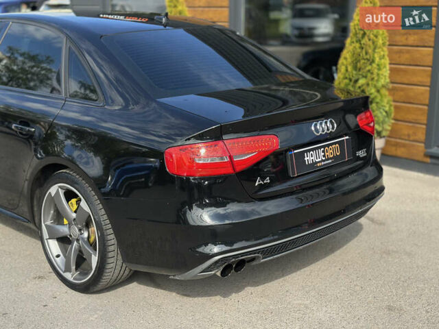 Ауді А4 2014 у Львові на Automoto.ua Чорний Ауді А4, об'ємом двигуна 1.98 л та пробігом 173 тис. км за 12500 $, фото 12 на Automoto.ua