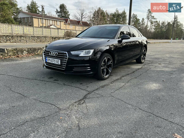 Ауди А4 2015 в Киеве на Automoto.ua Черный Ауди А4, объемом двигателя 1.4 л и пробегом 115 тыс. км за 18200 $, фото 1 на Automoto.ua