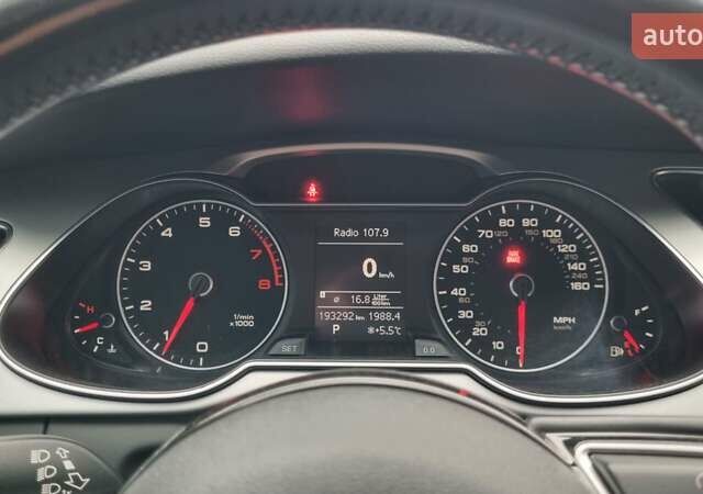 Чорний Ауді А4, об'ємом двигуна 1.98 л та пробігом 193 тис. км за 13700 $, фото 15 на Automoto.ua