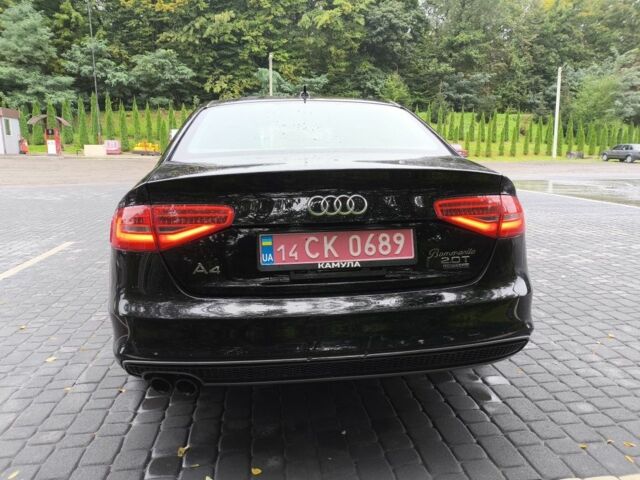 Ауді А4 2015 у Львові на Automoto.ua Чорний Ауді А4, об'ємом двигуна 2 л та пробігом 160 тис. км за 13300 $, фото 3 на Automoto.ua
