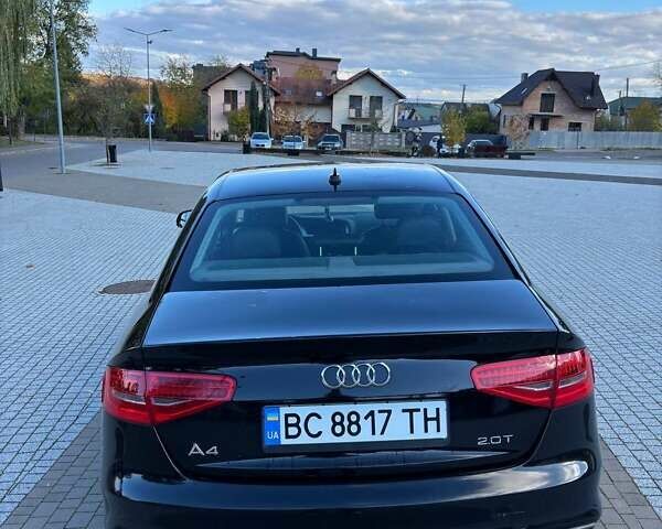 Ауді А4 2015 у Львові на Automoto.ua Чорний Ауді А4, об'ємом двигуна 1.98 л та пробігом 154 тис. км за 12000 $, фото 7 на Automoto.ua