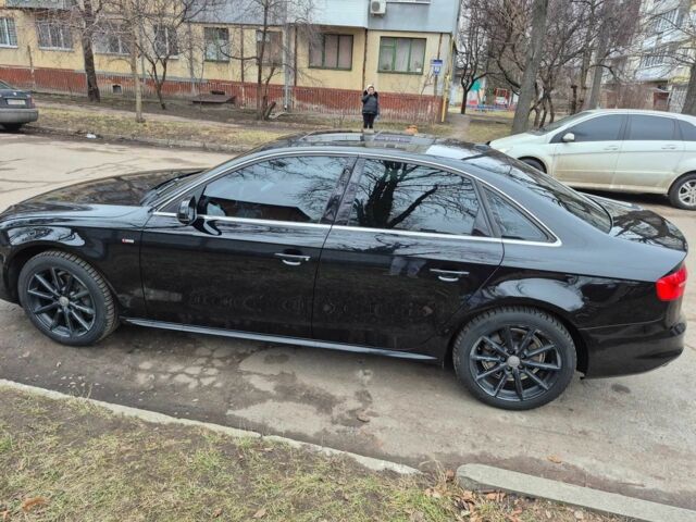 Черный Ауди А4, объемом двигателя 2 л и пробегом 158 тыс. км за 13500 $, фото 1 на Automoto.ua