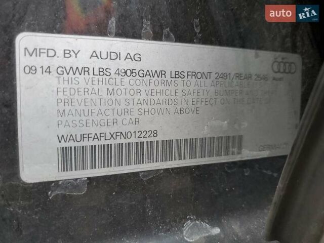 Ауді А4 2015 у Львові на Automoto.ua Чорний Ауді А4, об'ємом двигуна 1.98 л та пробігом 147 тис. км за 2400 $, фото 11 на Automoto.ua