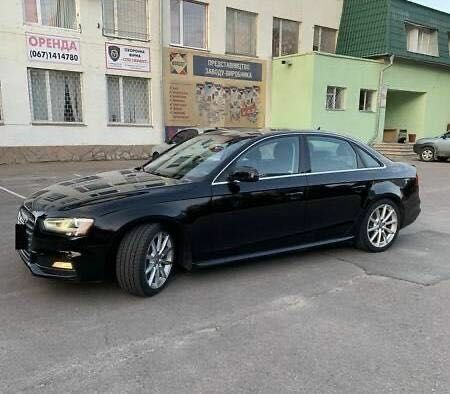 Чорний Ауді А4, об'ємом двигуна 2 л та пробігом 297 тис. км за 10000 $, фото 1 на Automoto.ua
