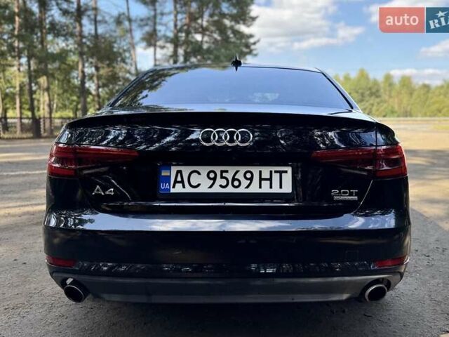 Ауди А4 2016 в Киеве на Automoto.ua Черный Ауди А4, объемом двигателя 1.98 л и пробегом 105 тыс. км за 19000 $, фото 1 на Automoto.ua