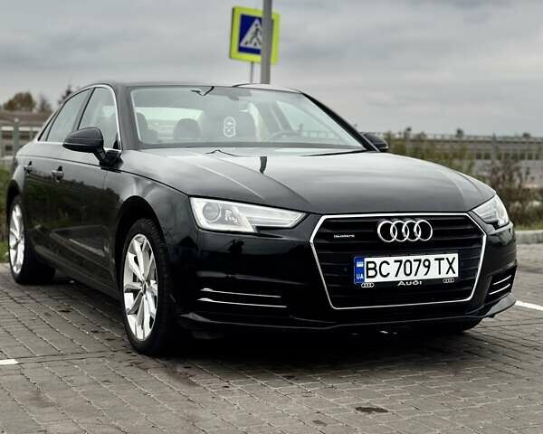 Ауди А4 2016 в Львове на Automoto.ua Черный Ауди А4, объемом двигателя 2 л и пробегом 84 тыс. км за 23499 $, фото 1 на Automoto.ua