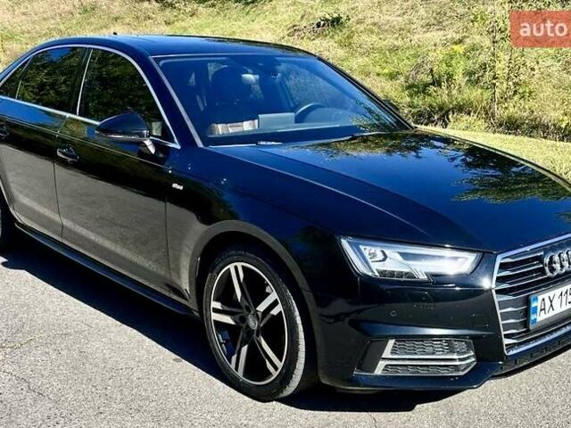 Ауди А4 2016 в Харькове на Automoto.ua Черный Ауди А4, объемом двигателя 1.98 л и пробегом 118 тыс. км за 22500 $, фото 1 на Automoto.ua