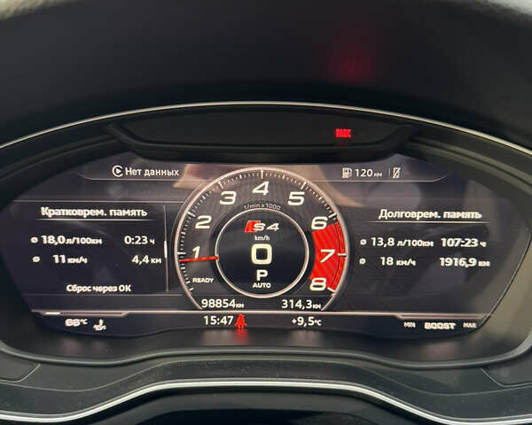 Черный Ауди А4, объемом двигателя 1.98 л и пробегом 98 тыс. км за 17500 $, фото 16 на Automoto.ua