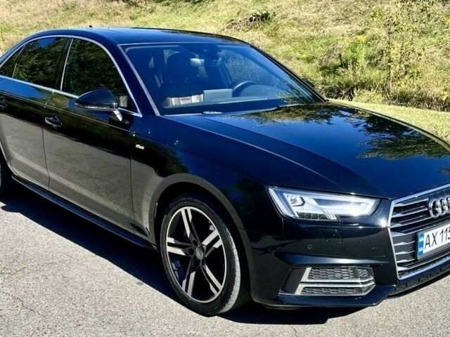 Ауди А4 2016 в Харькове на Automoto.ua Черный Ауди А4, объемом двигателя 2 л и пробегом 118 тыс. км за 22500 $, фото 1 на Automoto.ua