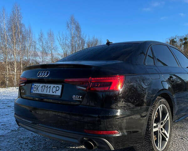 Черный Ауди А4, объемом двигателя 1.98 л и пробегом 184 тыс. км за 20000 $, фото 9 на Automoto.ua