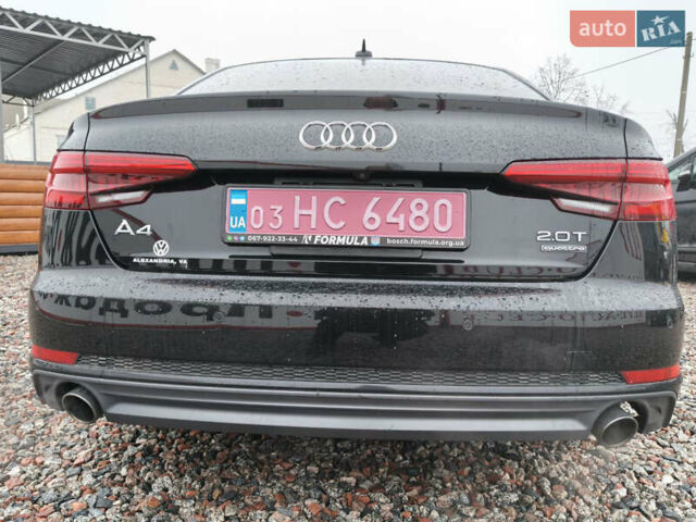 Черный Ауди А4, объемом двигателя 2 л и пробегом 196 тыс. км за 18500 $, фото 3 на Automoto.ua