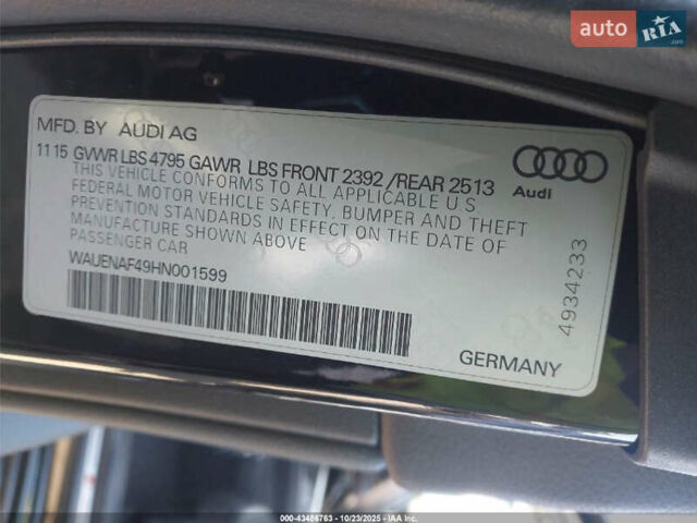 Черный Ауди А4, объемом двигателя 1.98 л и пробегом 56 тыс. км за 4500 $, фото 6 на Automoto.ua