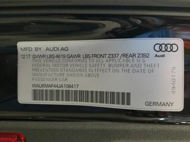 Черный Ауди А4, объемом двигателя 2 л и пробегом 120 тыс. км за 12400 $, фото 9 на Automoto.ua