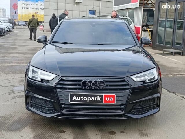 Черный Ауди А4, объемом двигателя 2 л и пробегом 202 тыс. км за 17990 $, фото 1 на Automoto.ua