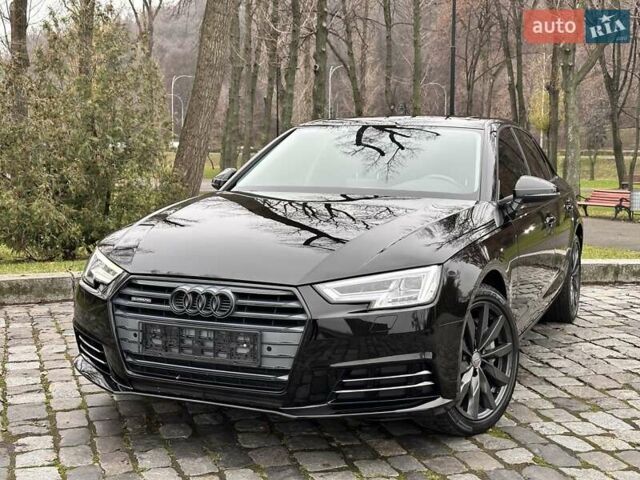 Черный Ауди А4, объемом двигателя 1.98 л и пробегом 98 тыс. км за 19300 $, фото 2 на Automoto.ua
