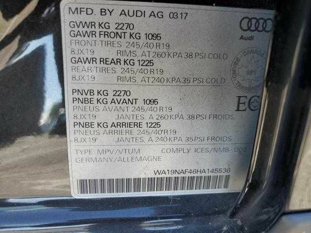 Чорний Ауді А4, об'ємом двигуна 2 л та пробігом 48 тис. км за 6000 $, фото 12 на Automoto.ua