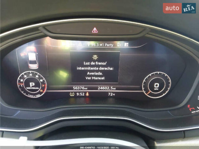 Черный Ауди А4, объемом двигателя 1.98 л и пробегом 56 тыс. км за 4500 $, фото 4 на Automoto.ua