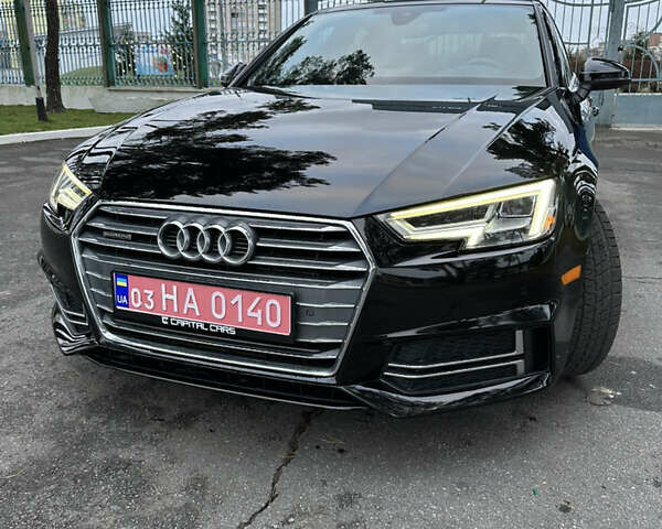 Черный Ауди А4, объемом двигателя 2 л и пробегом 195 тыс. км за 21999 $, фото 1 на Automoto.ua