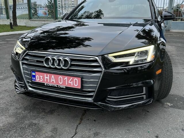 Черный Ауди А4, объемом двигателя 2 л и пробегом 195 тыс. км за 21999 $, фото 1 на Automoto.ua