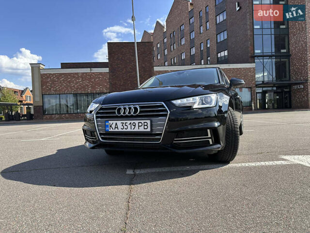 Ауді А4 2018 у Києві на Automoto.ua Чорний Ауді А4, об'ємом двигуна 1.98 л та пробігом 127 тис. км за 18000 $, фото 9 на Automoto.ua