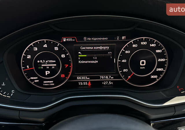 Ауди А4 2018 в Киеве на Automoto.ua Черный Ауди А4, объемом двигателя 1.98 л и пробегом 66 тыс. км за 28000 $, фото 7 на Automoto.ua